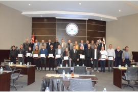 ATSO’DAN YARDIM KAMPANYASINA KATILANLARA PLAKET